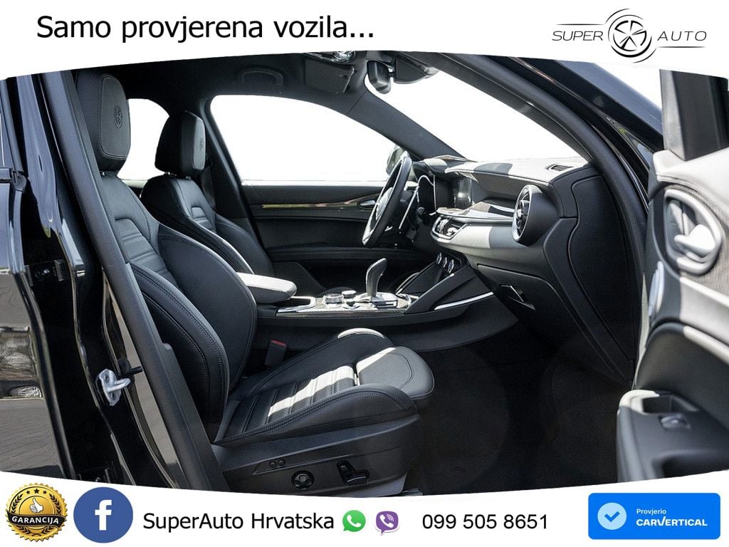 Alfa Romeo Stelvio Quadrifoglio 2.9 V6 Bi-Turbo (520 KS) Q4 Automatic