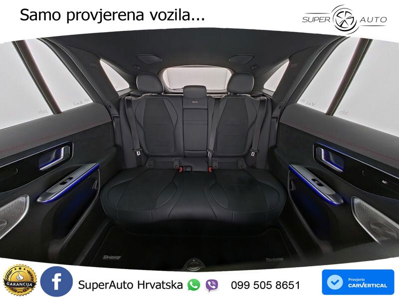 Mercedes EQE SUV 300 98 kWh (245 KS) AMG ZRAČNI+ACC+GR SJED+KAM+PANO