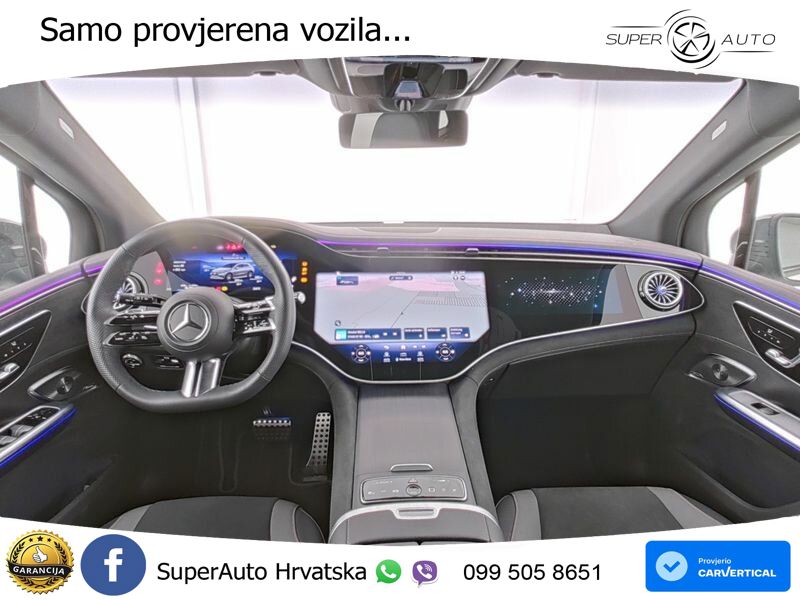 Mercedes EQE SUV 300 98 kWh (245 KS) AMG ZRAČNI+ACC+GR SJED+KAM+PANO