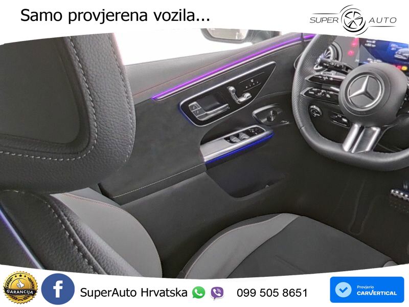 Mercedes EQE SUV 300 98 kWh (245 KS) AMG ZRAČNI+ACC+GR SJED+KAM+PANO