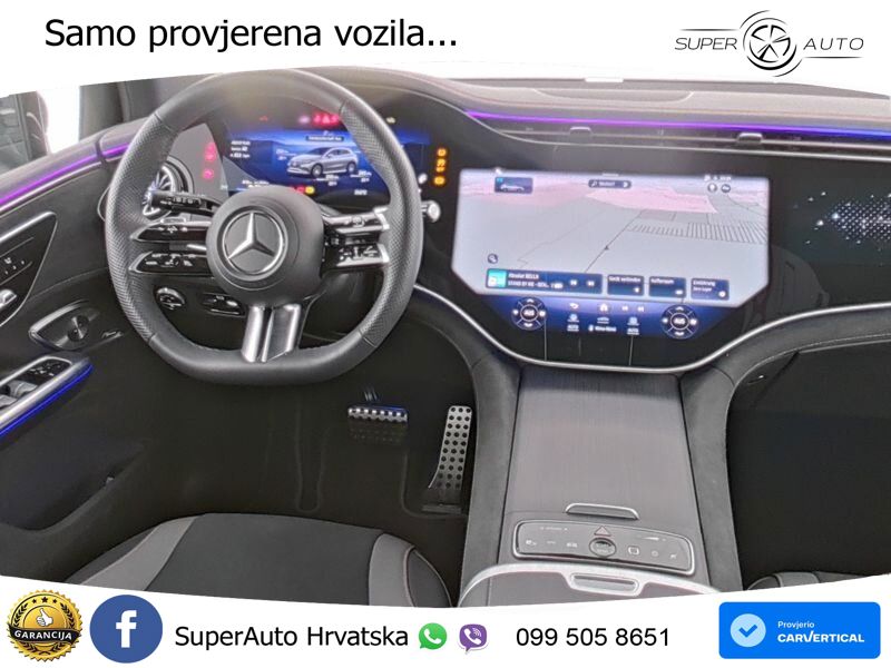 Mercedes EQE SUV 300 98 kWh (245 KS) AMG ZRAČNI+ACC+GR SJED+KAM+PANO