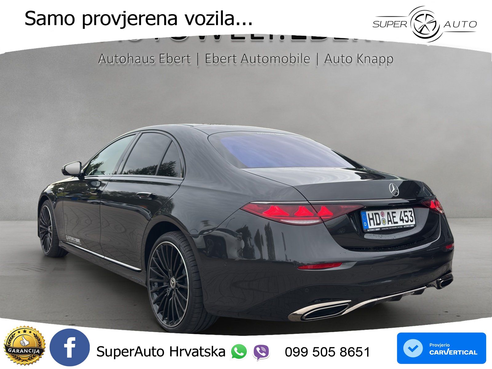 Mercedes S 450d (367 KS) EQ Boost 4MATIC 9G-TRONIC AMG ACC+HEAD+4xGR SJED+360+PANO