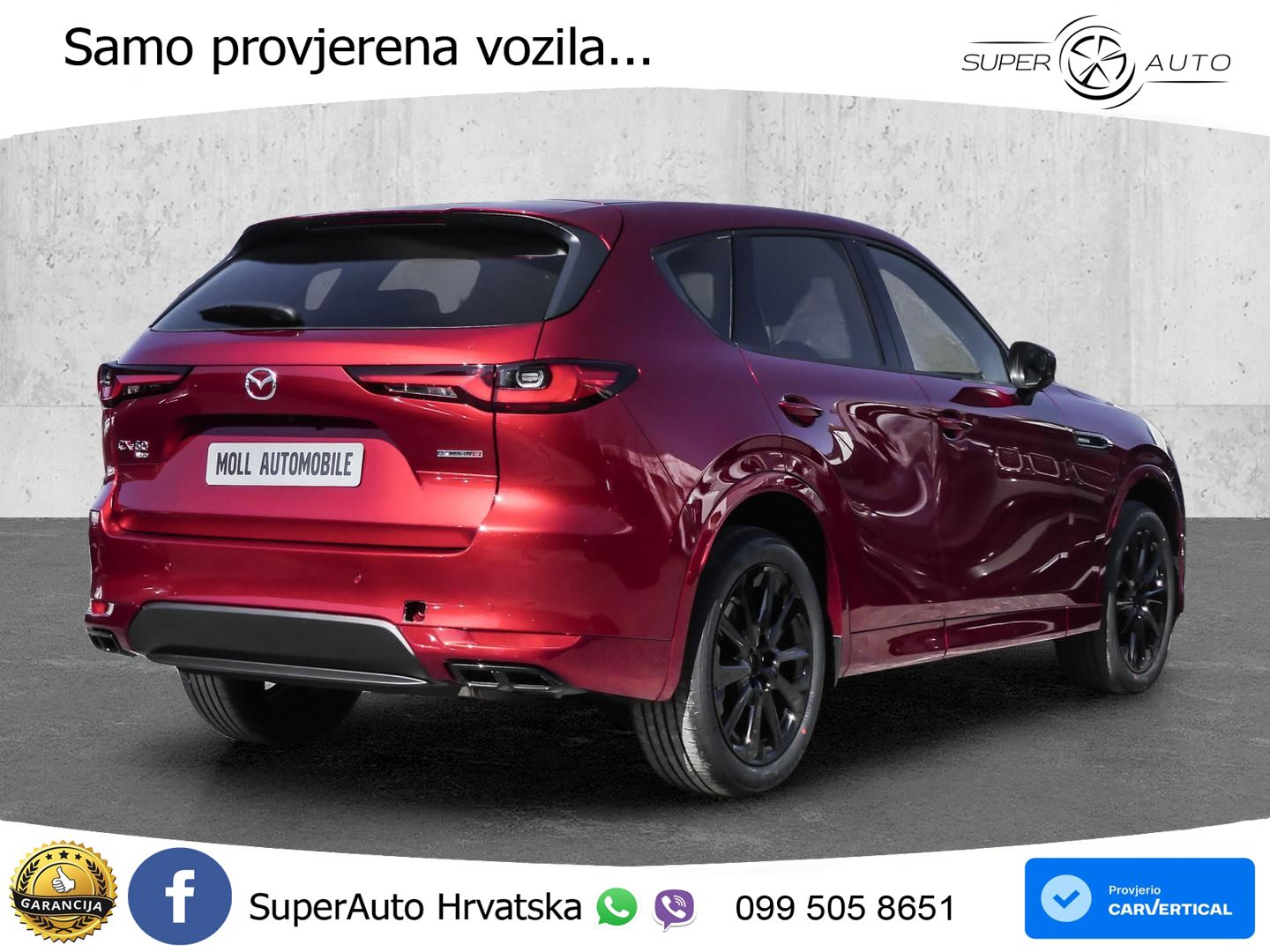 Mazda CX-60 3.3 e-Skyactiv D (254 KS) AWD Automatic MATRIX+GR SJED+KAM