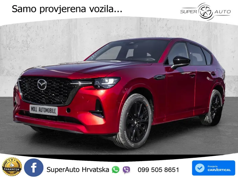 Mazda CX-60 3.3 e-Skyactiv D (254 KS) AWD Automatic MATRIX+GR SJED+KAM