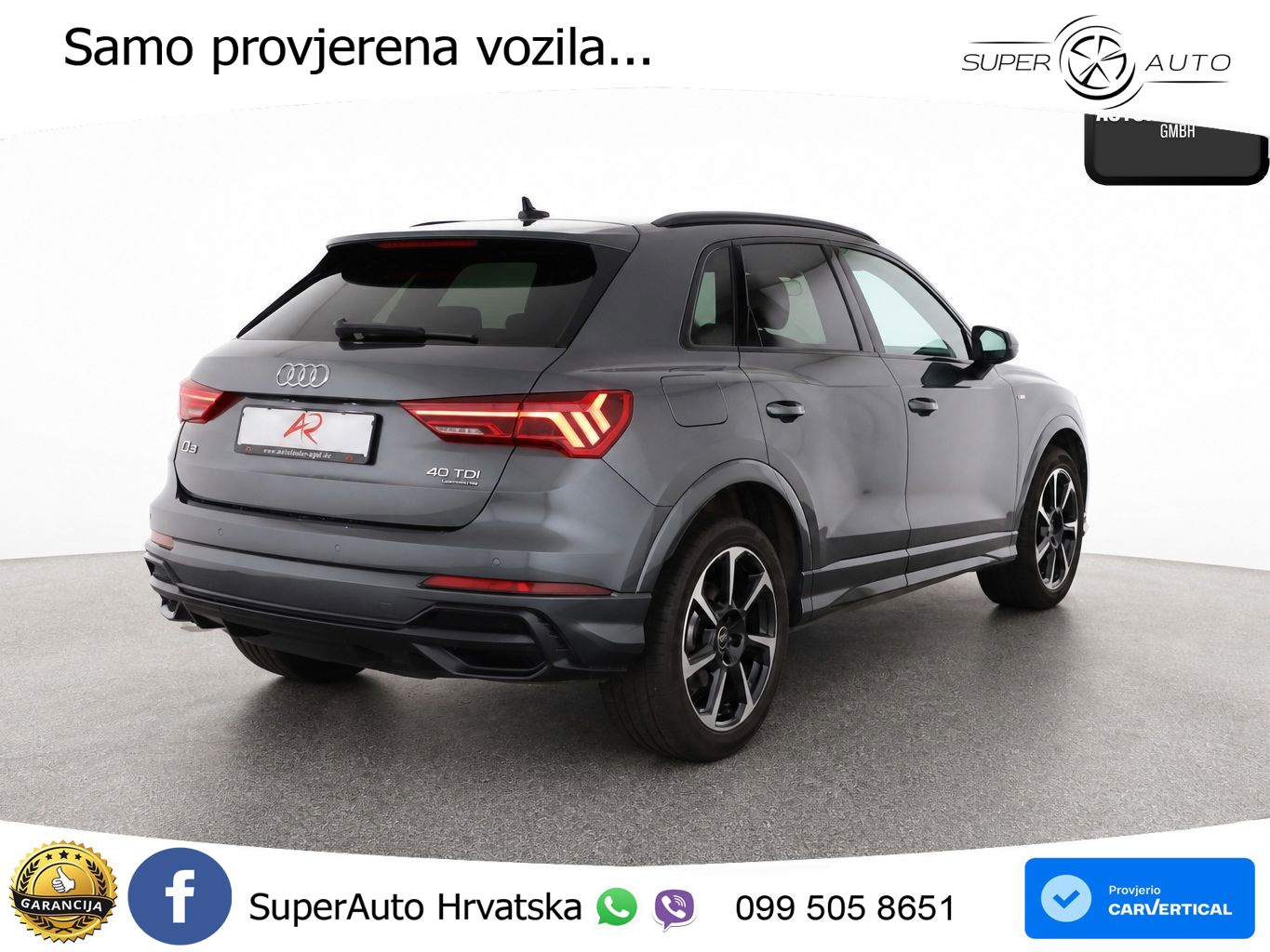 Audi Q3 40 TDI (200 KS) quattro S tronic S line