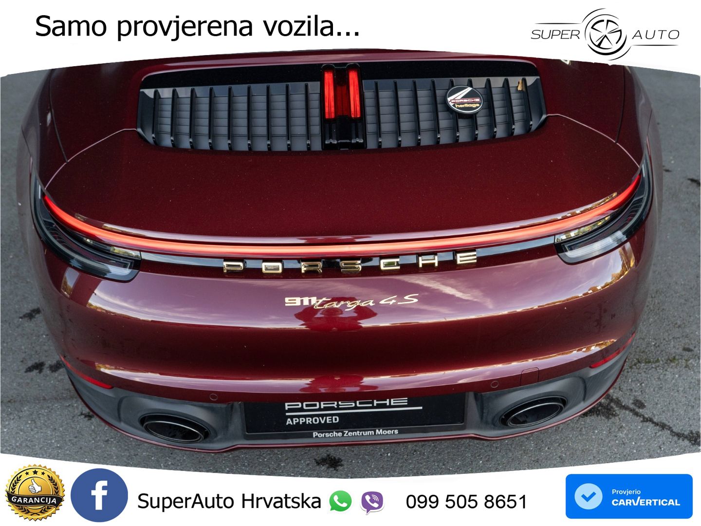 Porsche 911 Targa 4S 3.0 (450 KS) PDK