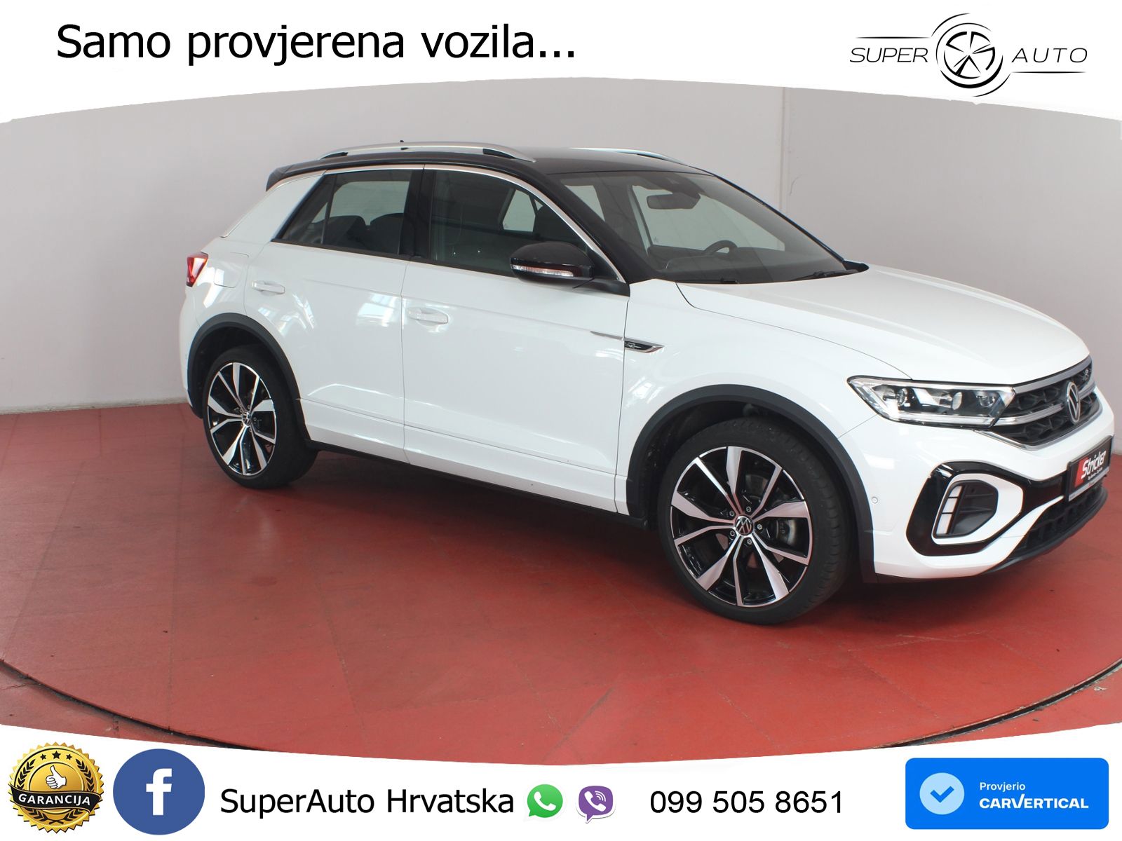 Volkswagen T-Roc 1.5 TSI (150 KS) DSG R-Line LED+GR SJED+ACC