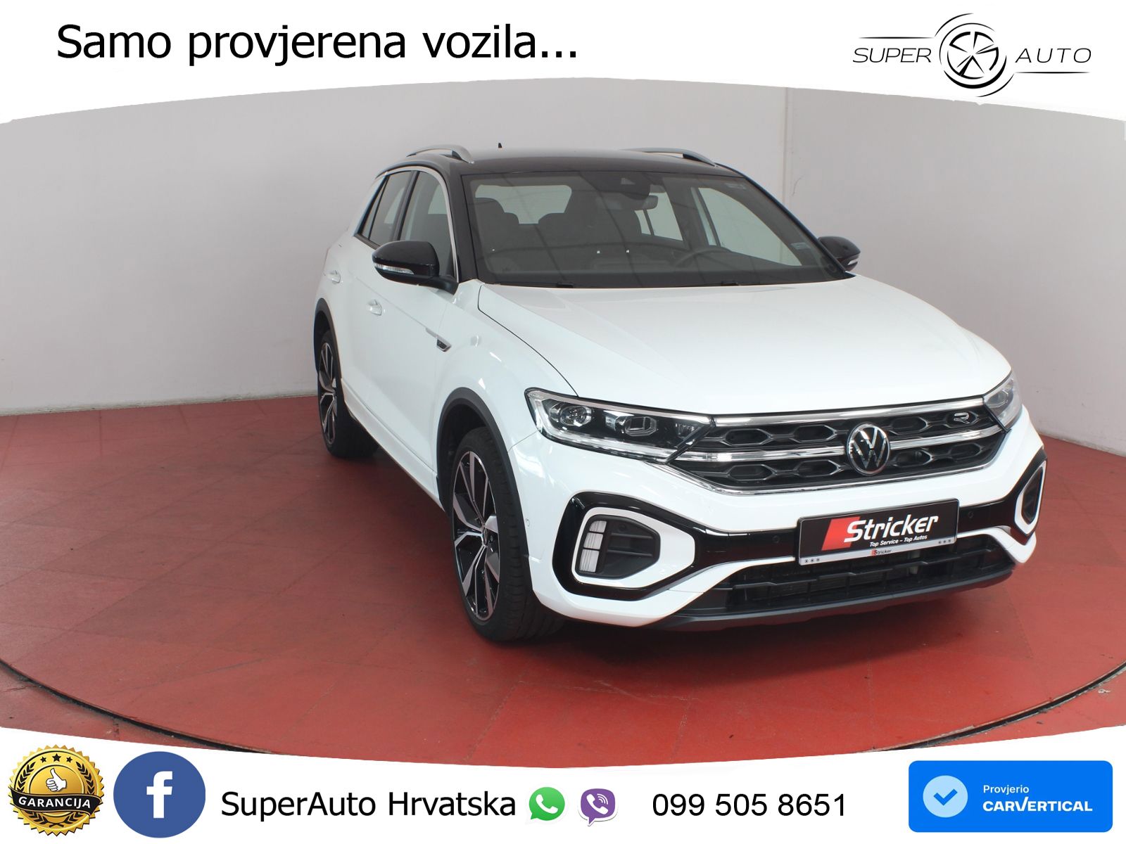 Volkswagen T-Roc 1.5 TSI (150 KS) DSG R-Line LED+GR SJED+ACC