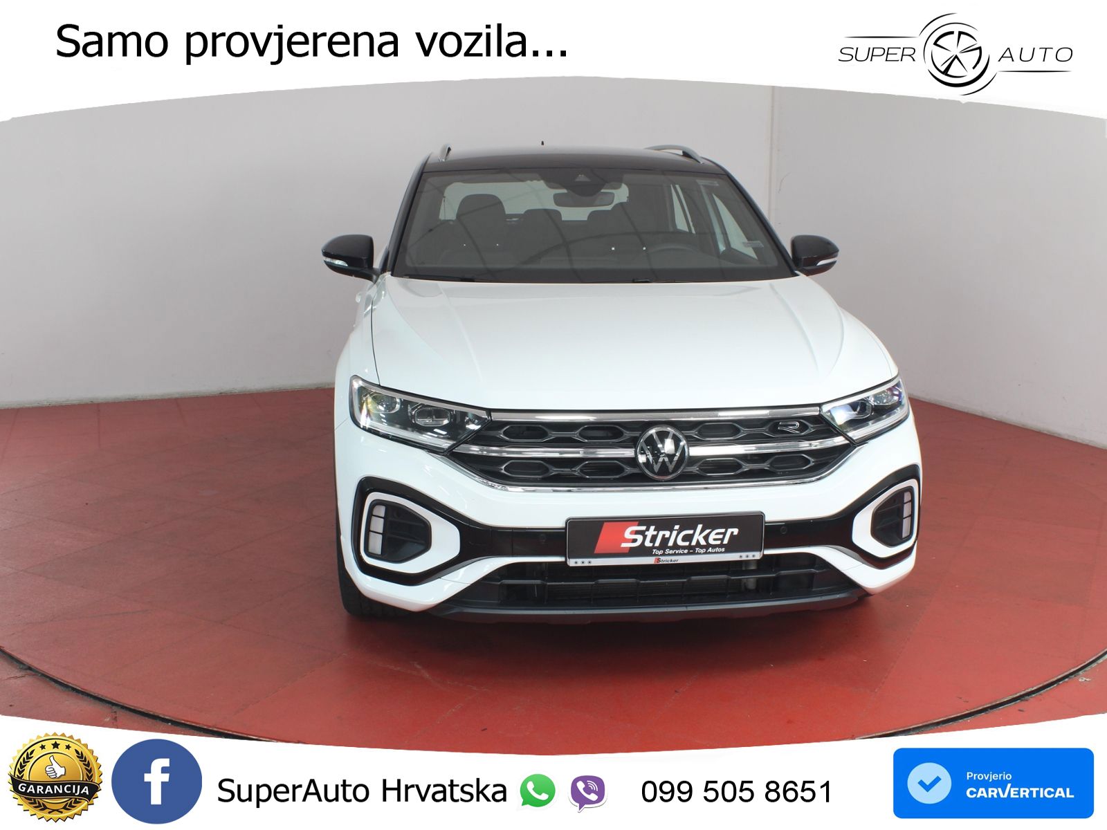 Volkswagen T-Roc 1.5 TSI (150 KS) DSG R-Line LED+GR SJED+ACC