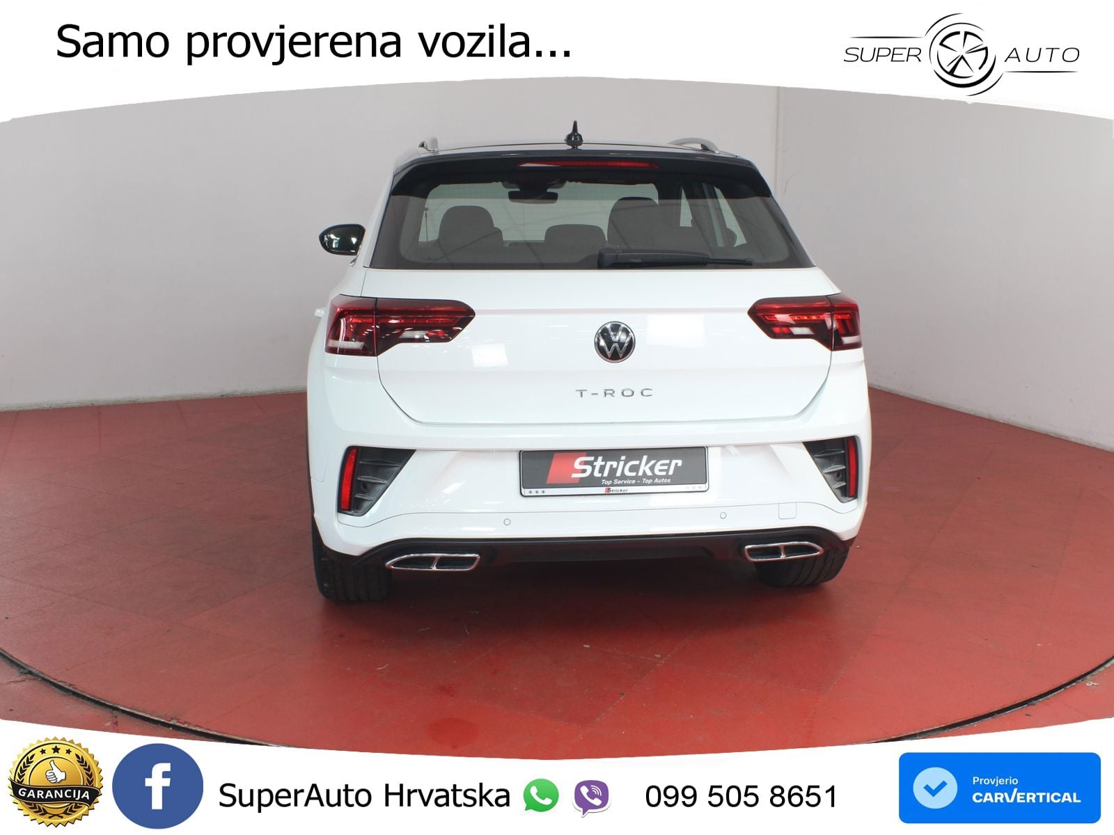 Volkswagen T-Roc 1.5 TSI (150 KS) DSG R-Line LED+GR SJED+ACC