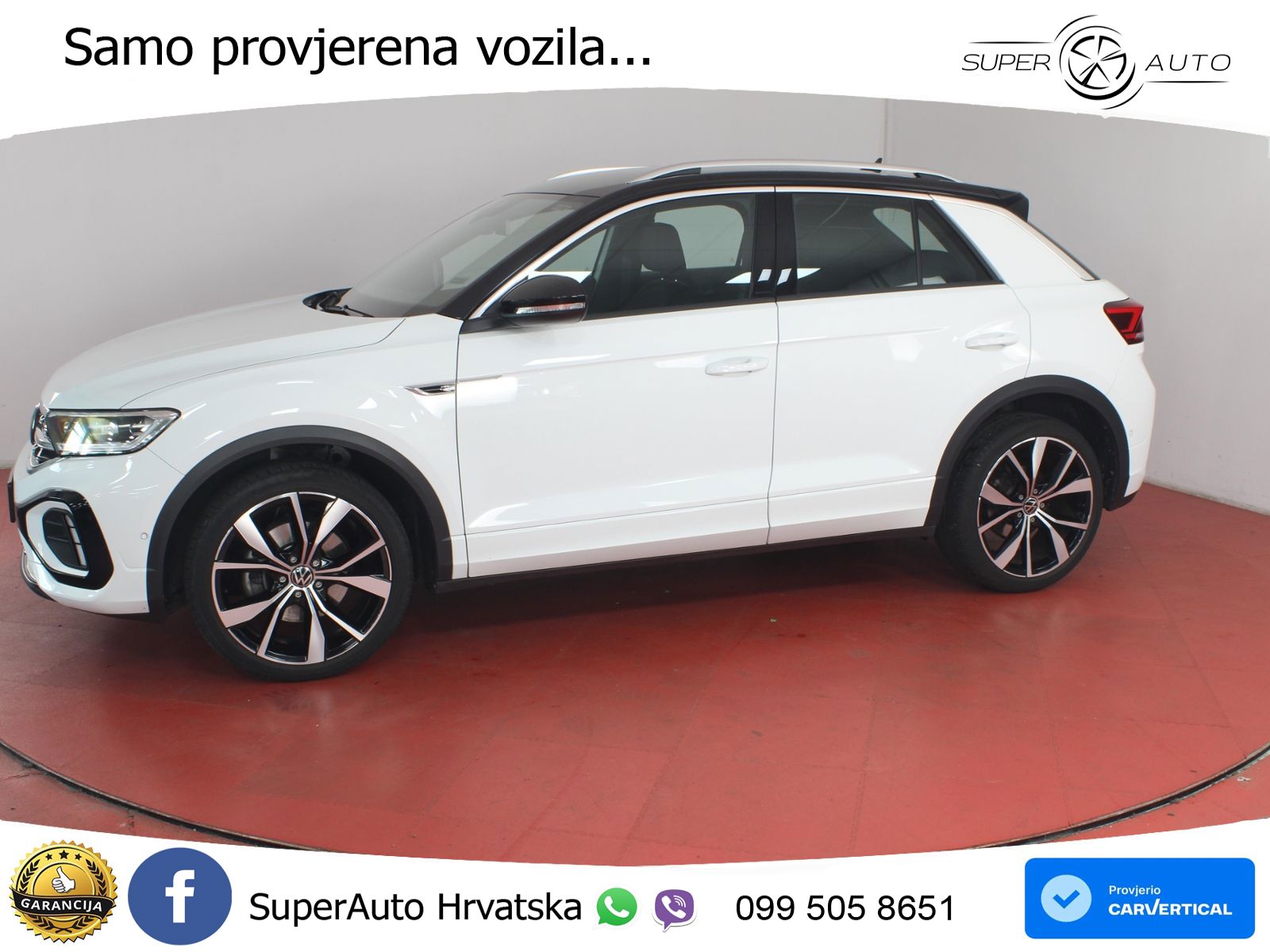 Volkswagen T-Roc 1.5 TSI (150 KS) DSG R-Line LED+GR SJED+ACC