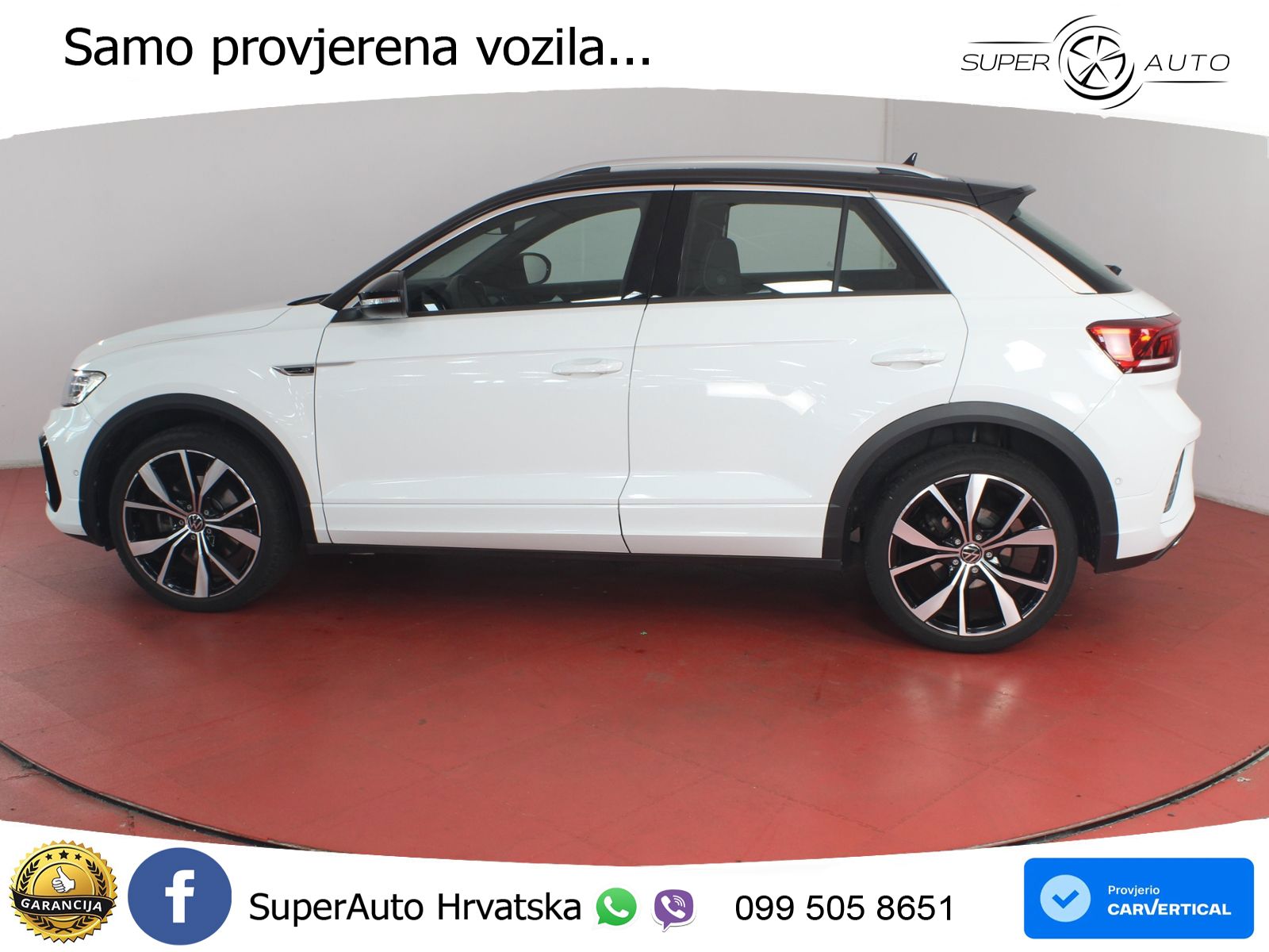 Volkswagen T-Roc 1.5 TSI (150 KS) DSG R-Line LED+GR SJED+ACC