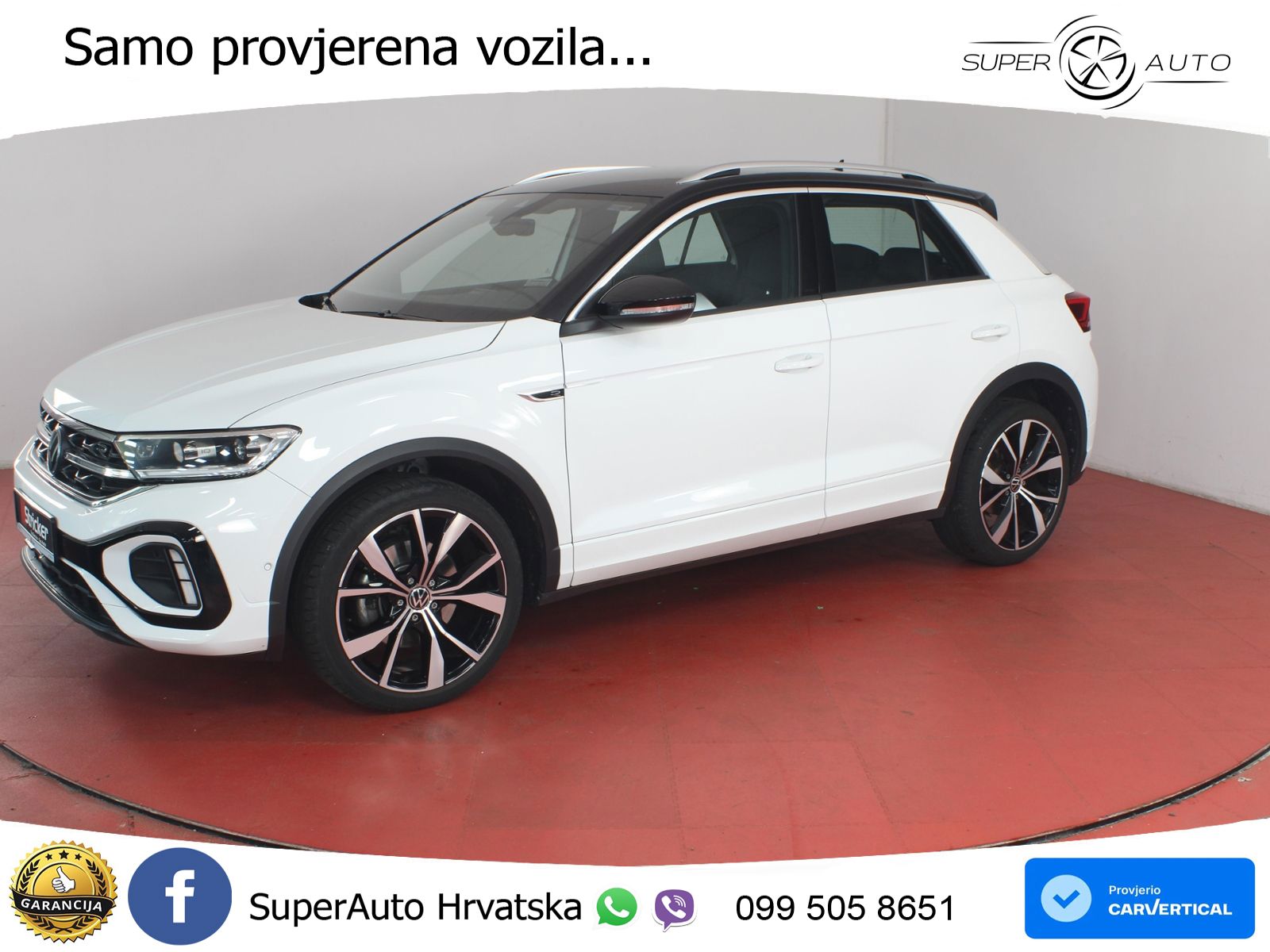 Volkswagen T-Roc 1.5 TSI (150 KS) DSG R-Line LED+GR SJED+ACC