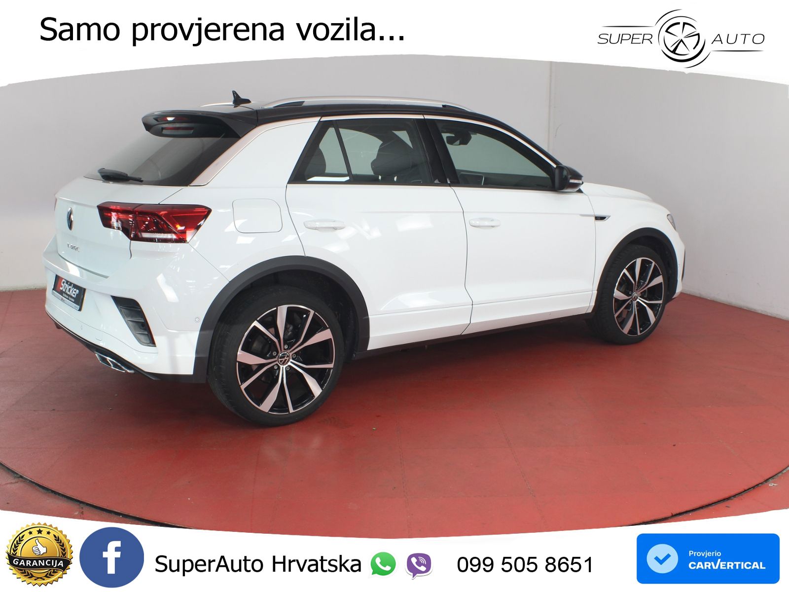 Volkswagen T-Roc 1.5 TSI (150 KS) DSG R-Line LED+GR SJED+ACC