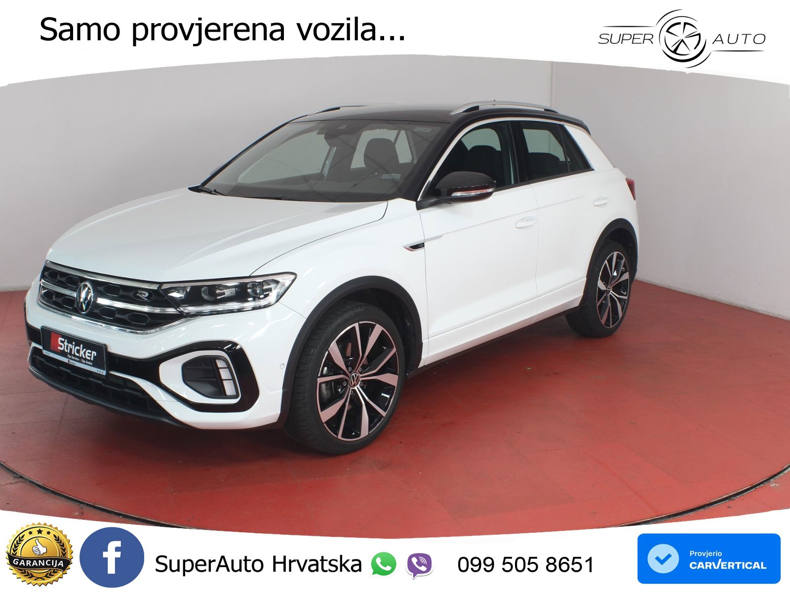 Volkswagen T-Roc 1.5 TSI (150 KS) DSG R-Line LED+GR SJED+ACC