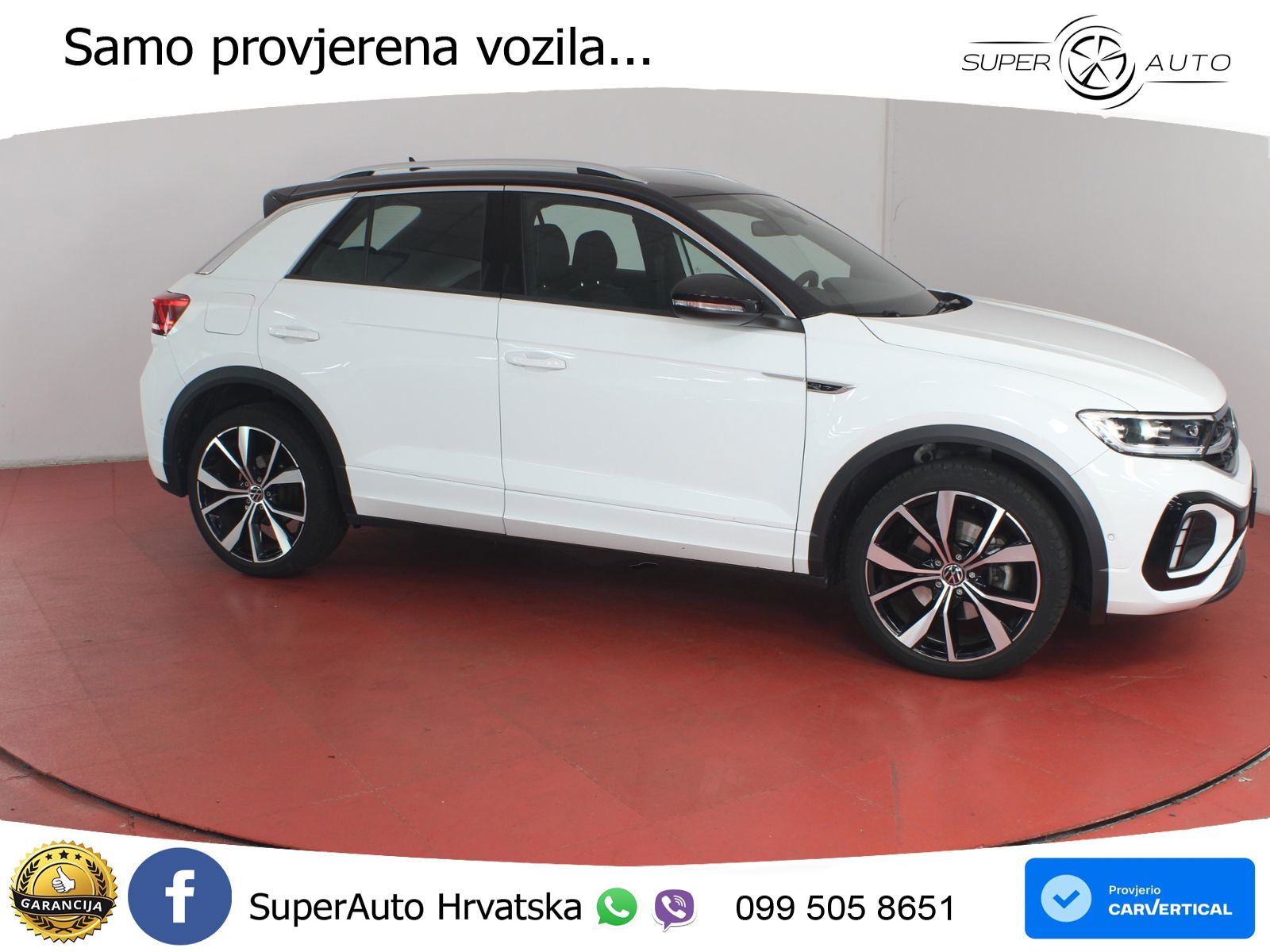 Volkswagen T-Roc 1.5 TSI (150 KS) DSG R-Line LED+GR SJED+ACC