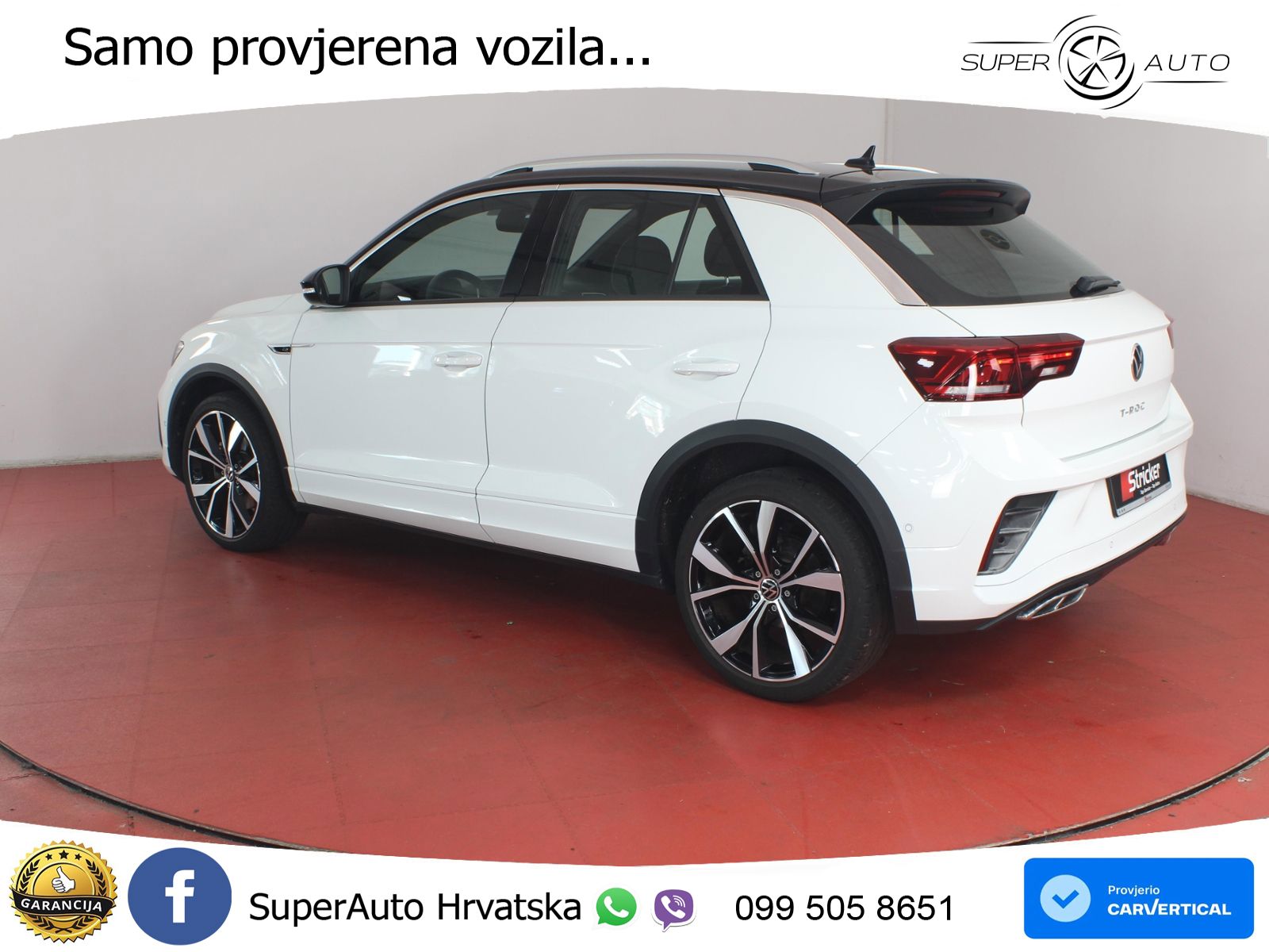 Volkswagen T-Roc 1.5 TSI (150 KS) DSG R-Line LED+GR SJED+ACC
