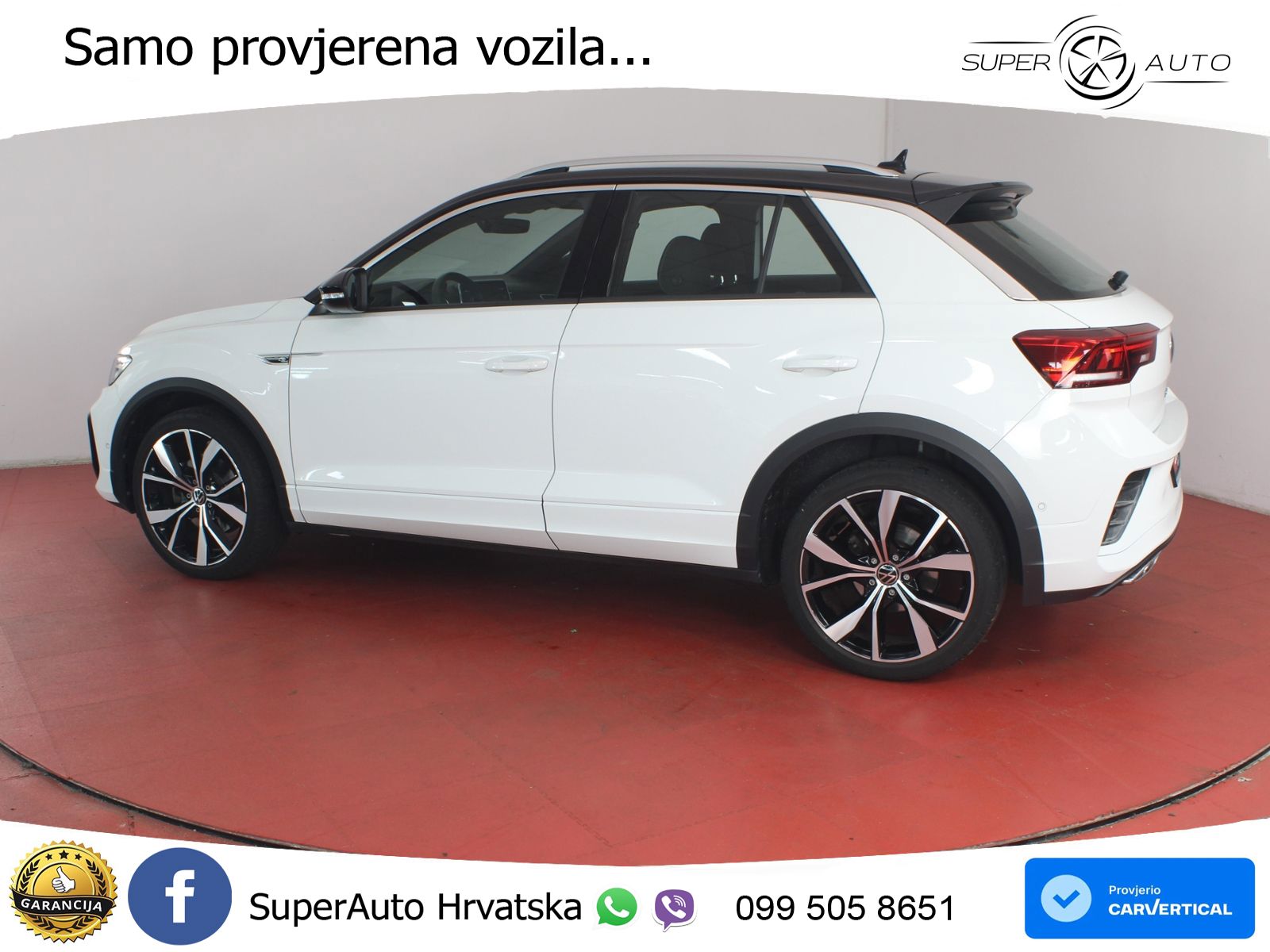 Volkswagen T-Roc 1.5 TSI (150 KS) DSG R-Line LED+GR SJED+ACC