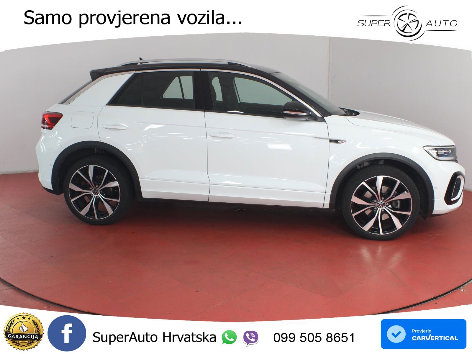 Volkswagen T-Roc 1.5 TSI (150 KS) DSG R-Line LED+GR SJED+ACC