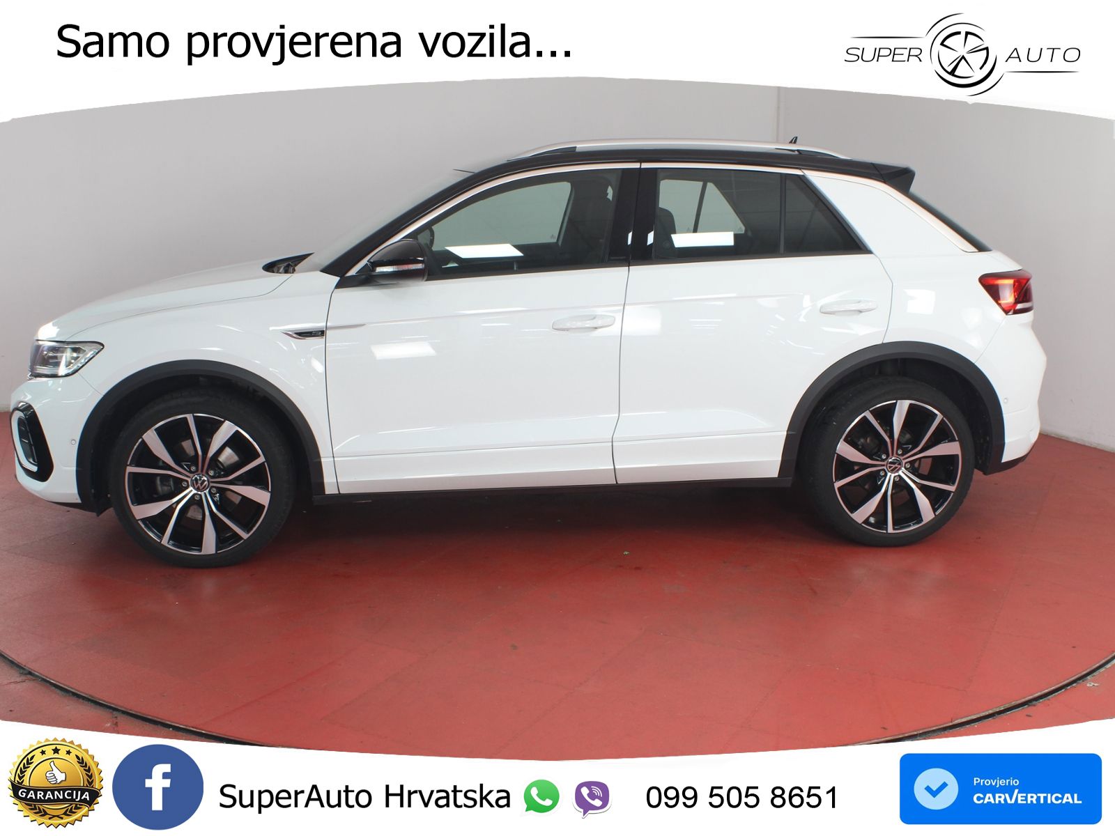 Volkswagen T-Roc 1.5 TSI (150 KS) DSG R-Line LED+GR SJED+ACC