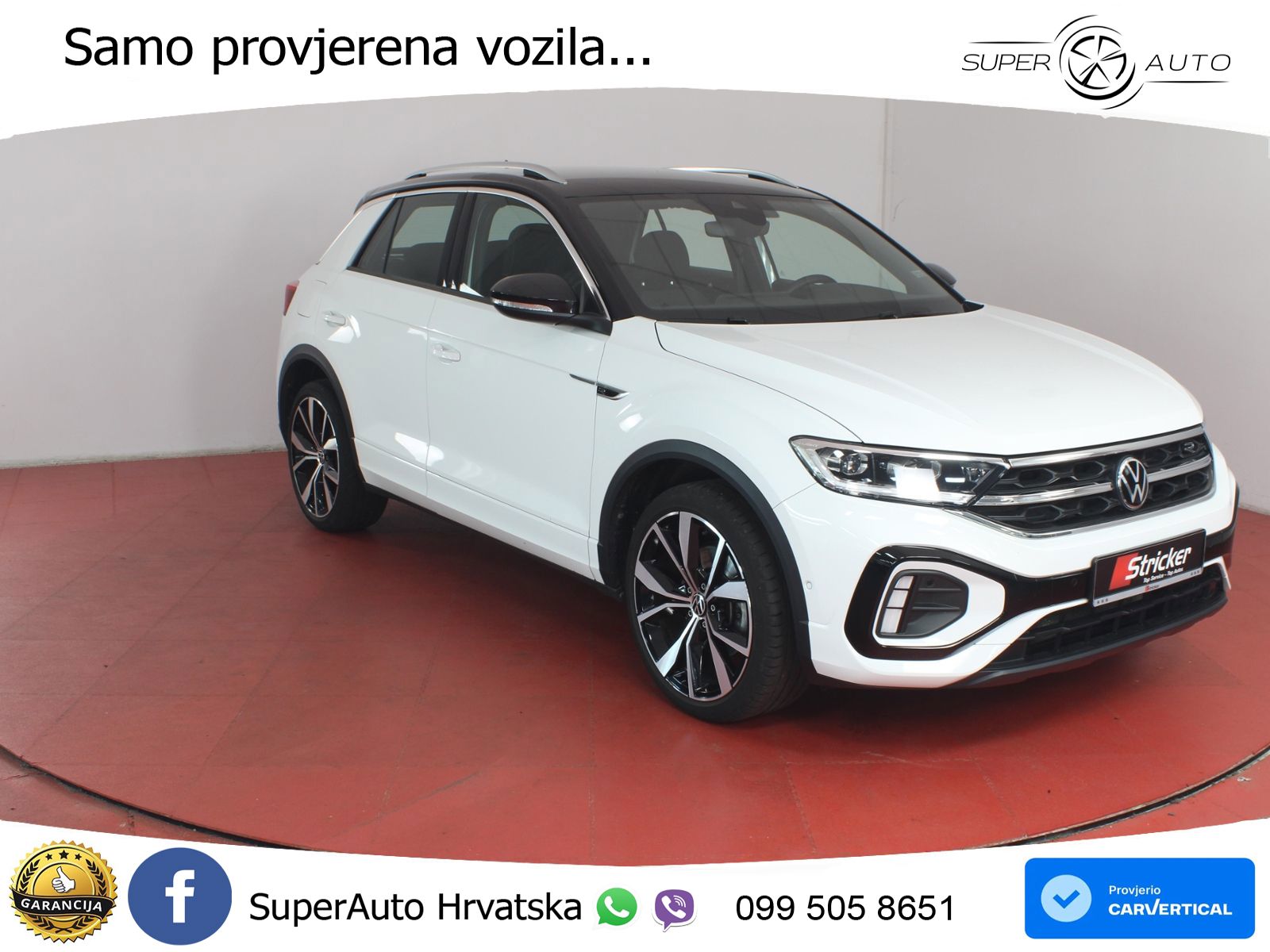 Volkswagen T-Roc 1.5 TSI (150 KS) DSG R-Line LED+GR SJED+ACC