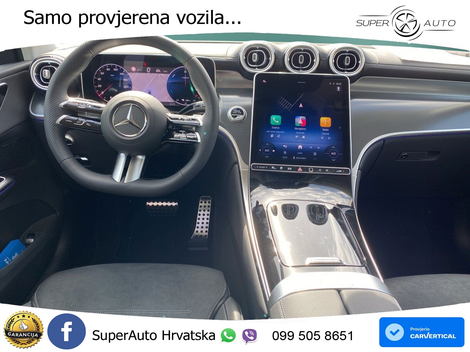 Mercedes GLC 300e (313 KS) 4MATIC 9G-TRONIC AMG ZRAČNI+ACC+GR SJED+KAM