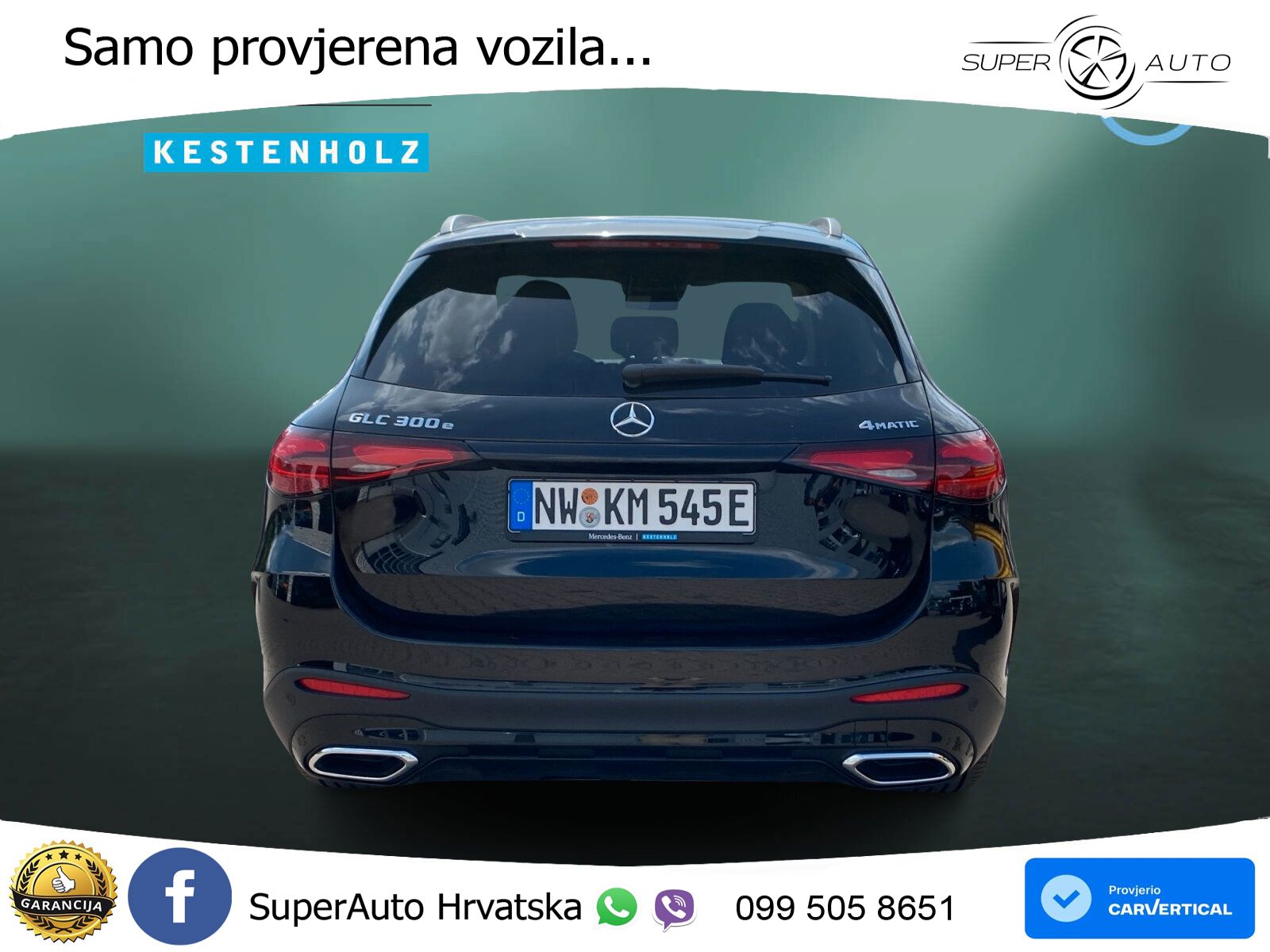 Mercedes GLC 300e (313 KS) 4MATIC 9G-TRONIC AMG ZRAČNI+ACC+GR SJED+KAM