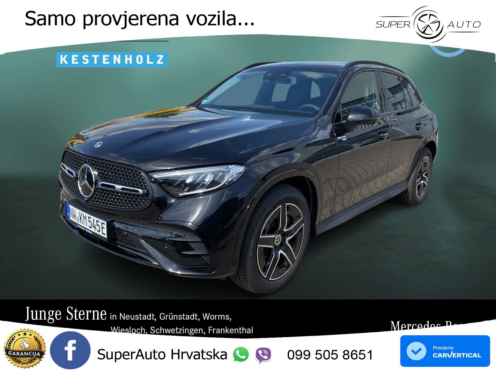 Mercedes GLC 300e (313 KS) 4MATIC 9G-TRONIC AMG ZRAČNI+ACC+GR SJED+KAM