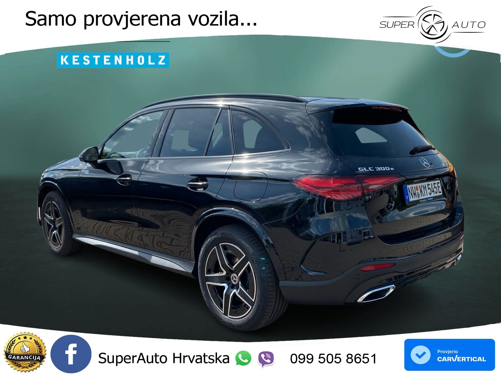 Mercedes GLC 300e (313 KS) 4MATIC 9G-TRONIC AMG ZRAČNI+ACC+GR SJED+KAM