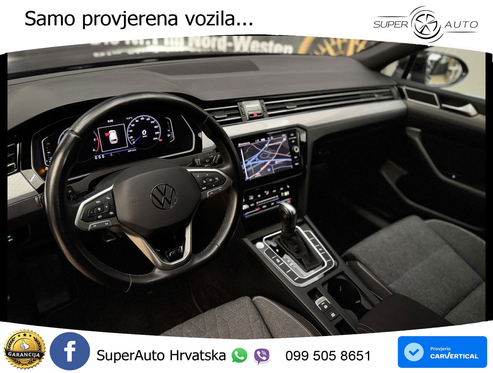 Volkswagen Passat Variant 2.0 TDI (122 KS) DSG R-Line LED+GR SJED+ACC