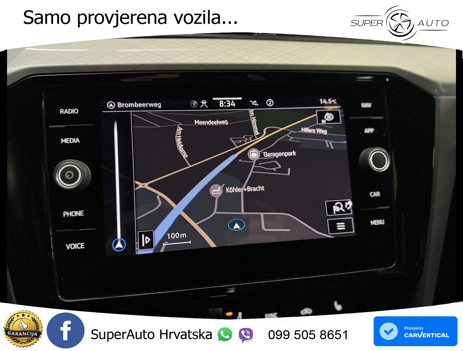 Volkswagen Passat Variant 2.0 TDI (122 KS) DSG R-Line LED+GR SJED+ACC