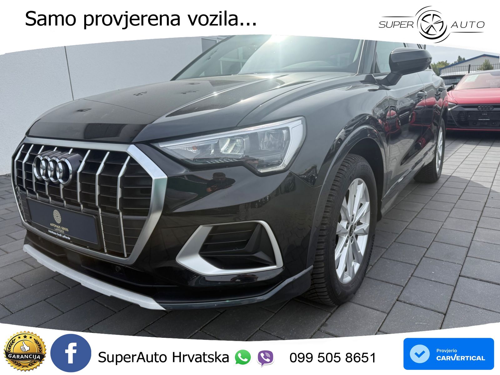 Audi Q3 35 TFSI (150 KS) S tronic advanced LED+GR SJED+ACC