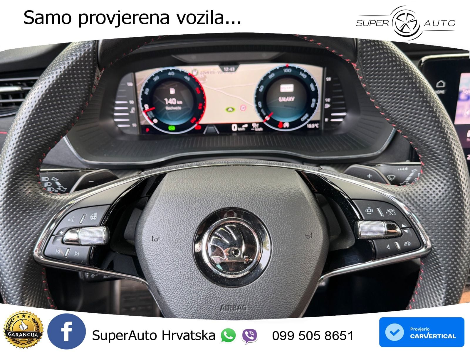 Škoda Octavia Combi RS 2.0 TDI (200 KS) 4x4 DSG LED+GR SJED+ACC