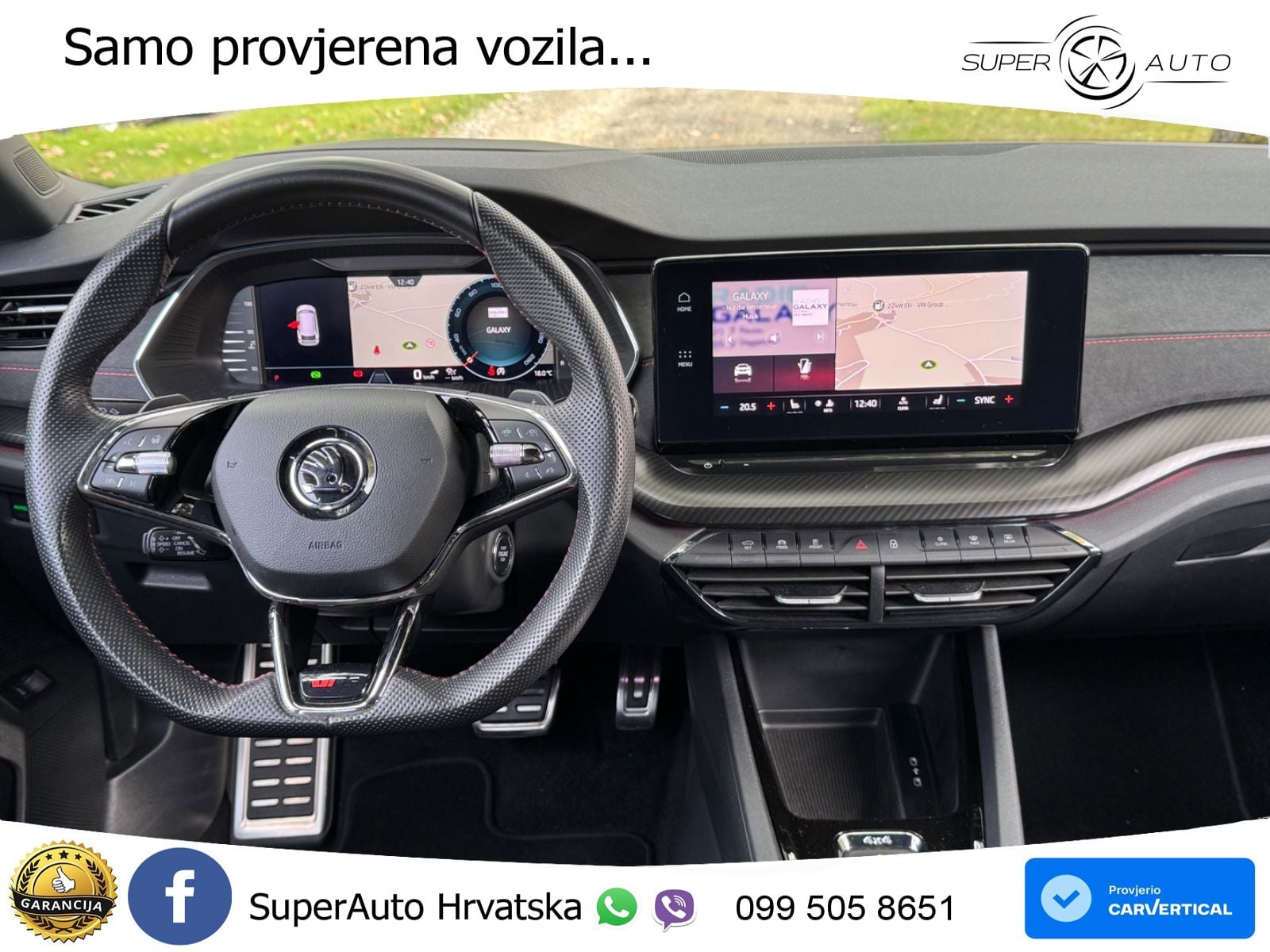 Škoda Octavia Combi RS 2.0 TDI (200 KS) 4x4 DSG LED+GR SJED+ACC