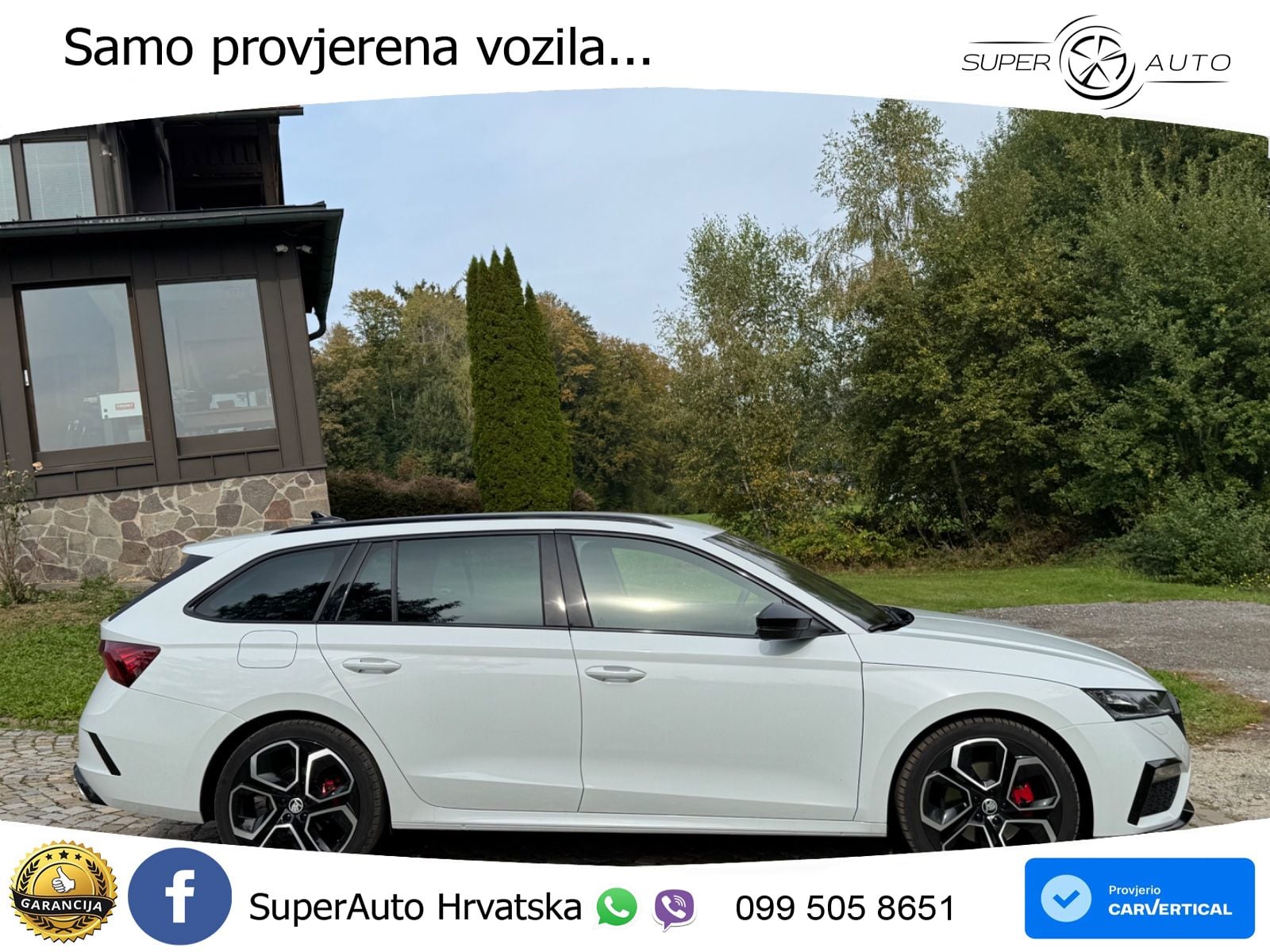 Škoda Octavia Combi RS 2.0 TDI (200 KS) 4x4 DSG LED+GR SJED+ACC