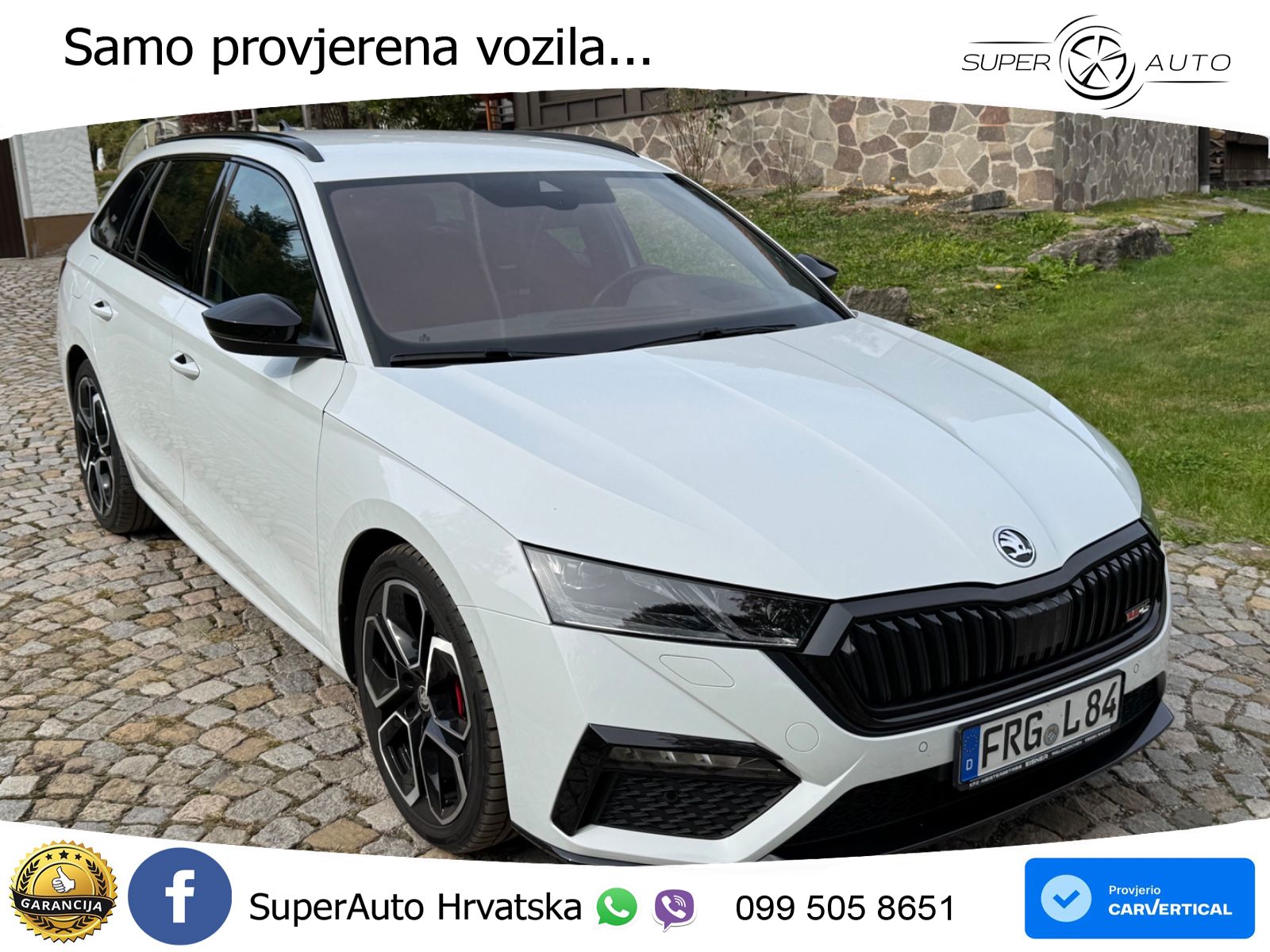 Škoda Octavia Combi RS 2.0 TDI (200 KS) 4x4 DSG LED+GR SJED+ACC