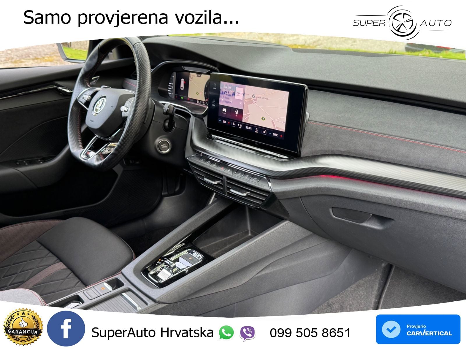 Škoda Octavia Combi RS 2.0 TDI (200 KS) 4x4 DSG LED+GR SJED+ACC