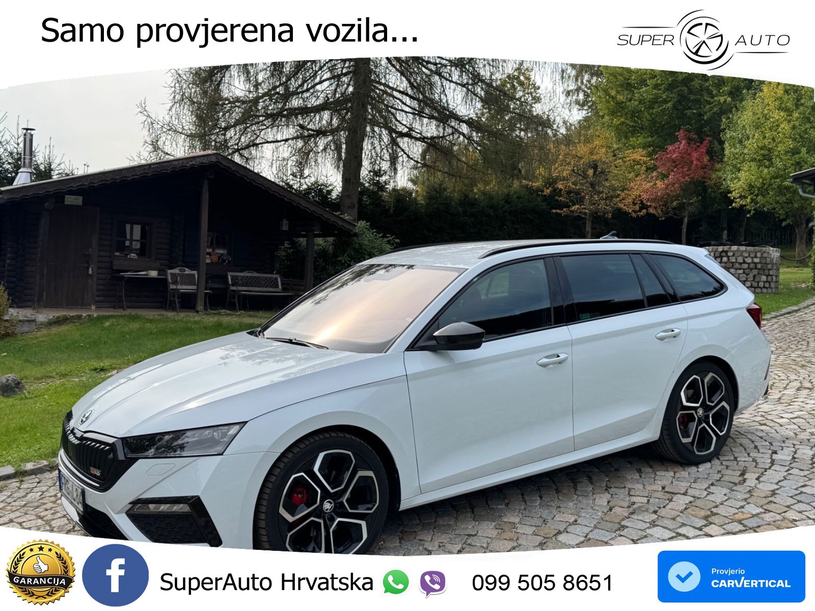 Škoda Octavia Combi RS 2.0 TDI (200 KS) 4x4 DSG LED+GR SJED+ACC