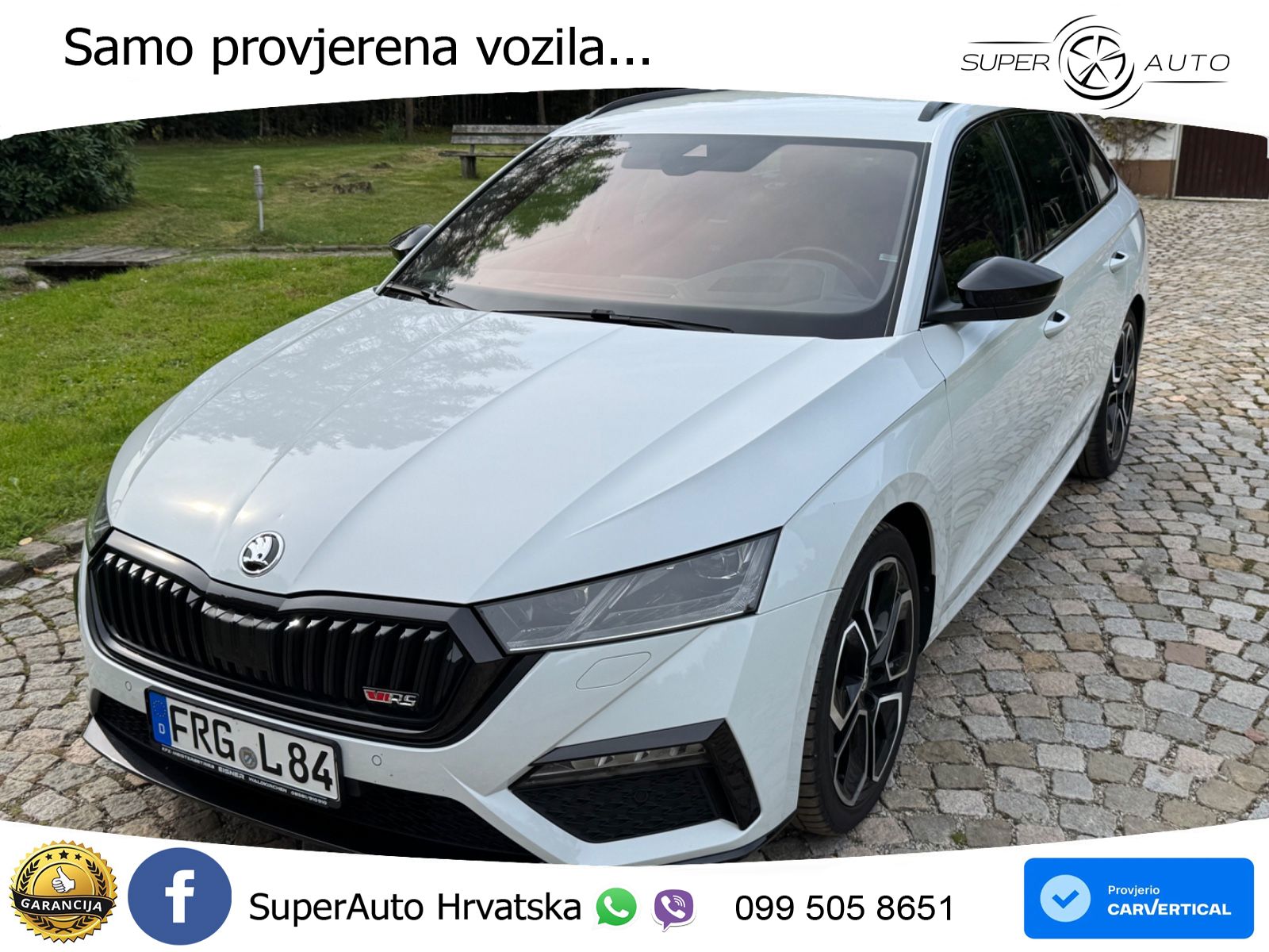 Škoda Octavia Combi RS 2.0 TDI (200 KS) 4x4 DSG LED+GR SJED+ACC