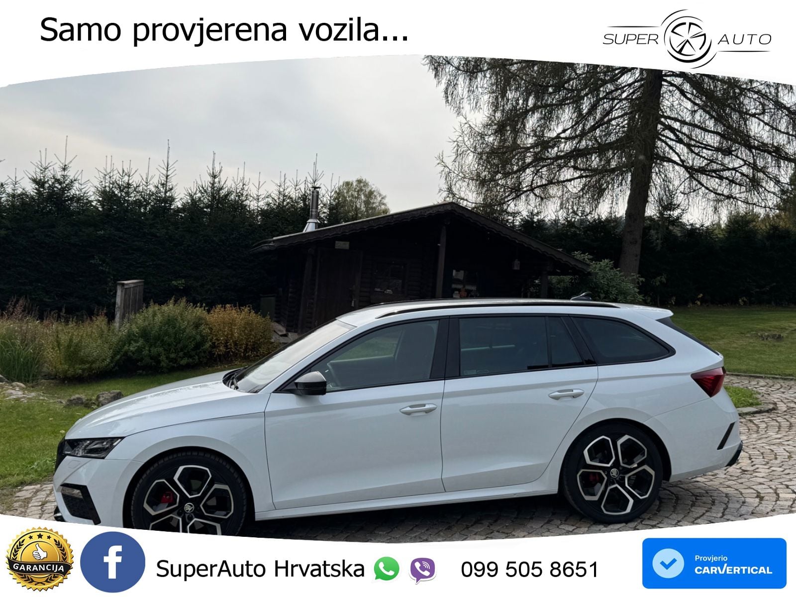Škoda Octavia Combi RS 2.0 TDI (200 KS) 4x4 DSG LED+GR SJED+ACC
