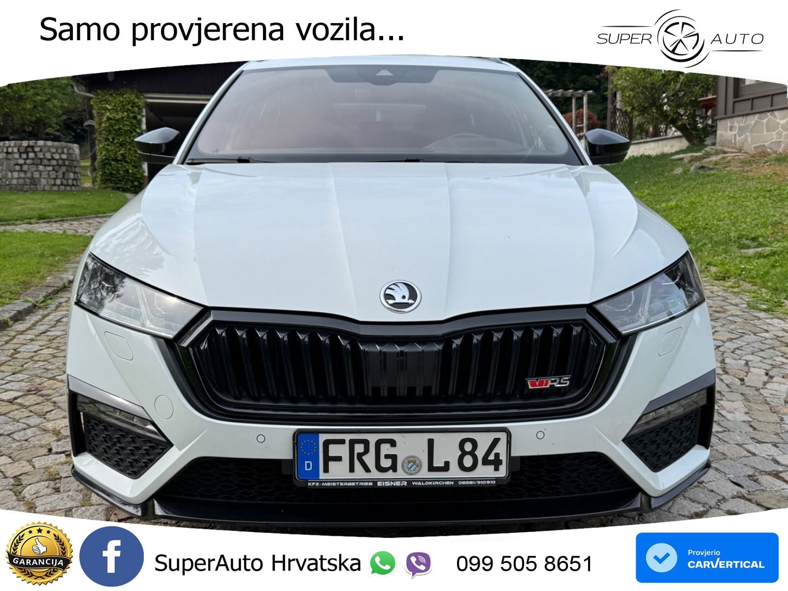 Škoda Octavia Combi RS 2.0 TDI (200 KS) 4x4 DSG LED+GR SJED+ACC