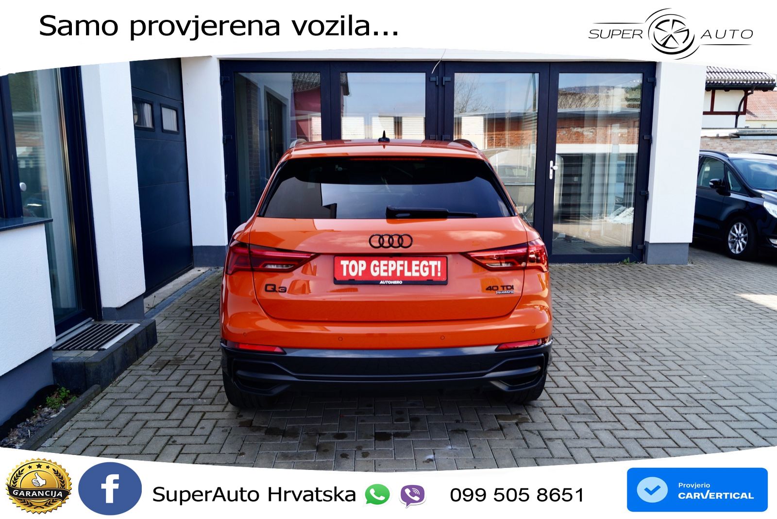 Audi Q3 40 TDI (200 KS) quattro S tronic S line LED+GR SJED+ACC