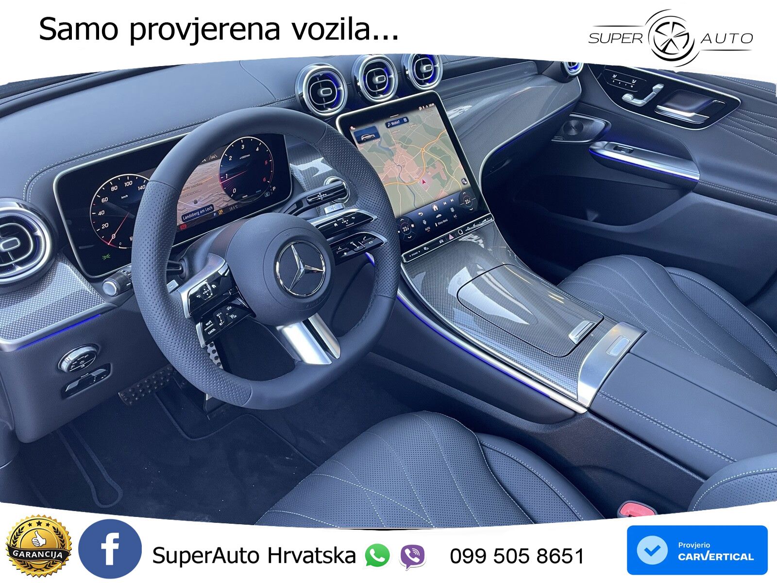 Mercedes GLC 450d (367 KS) 4MATIC 9G-TRONIC AMG ZRAČNI+ACC+GR SJED+KAM+PANO