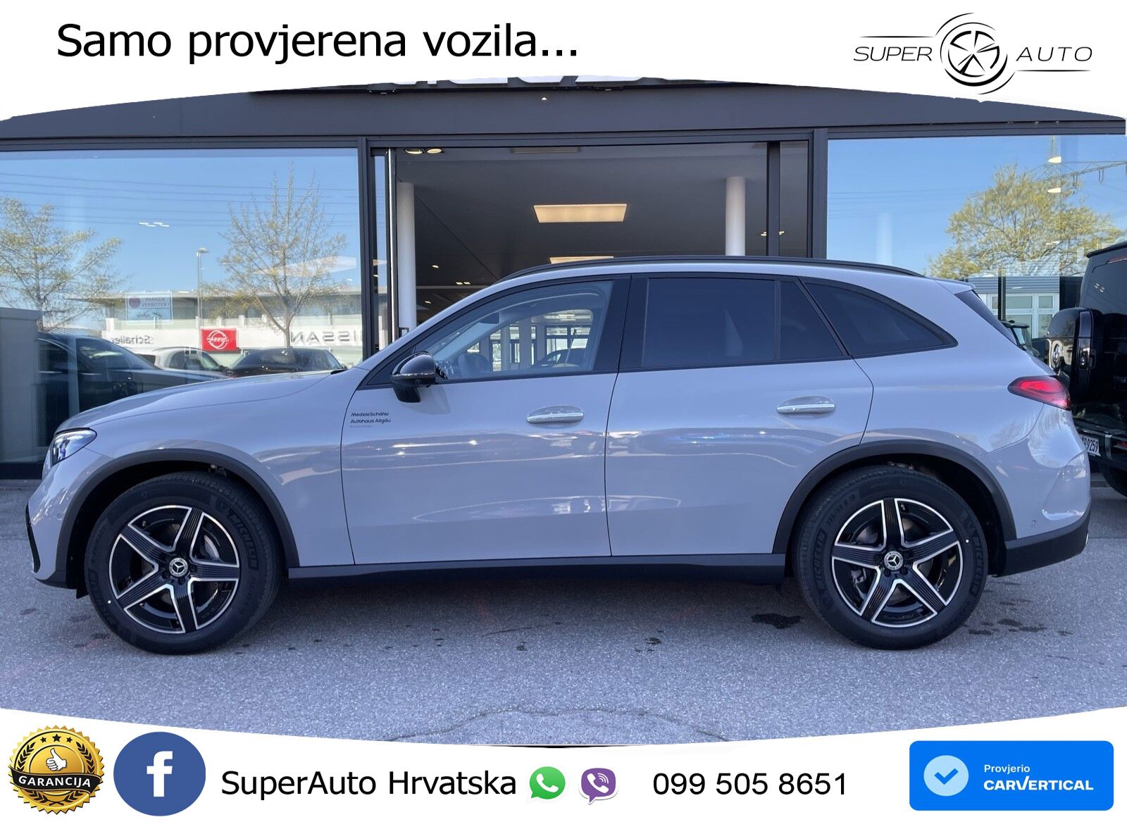 Mercedes GLC 450d (367 KS) 4MATIC 9G-TRONIC AMG ZRAČNI+ACC+GR SJED+KAM+PANO