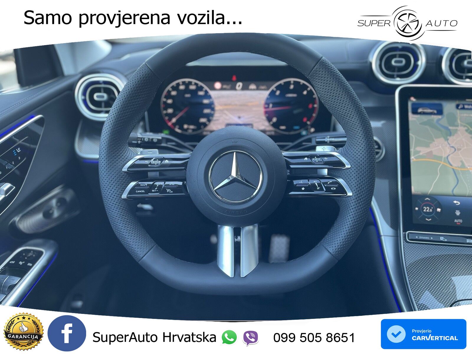 Mercedes GLC 450d (367 KS) 4MATIC 9G-TRONIC AMG ZRAČNI+ACC+GR SJED+KAM+PANO