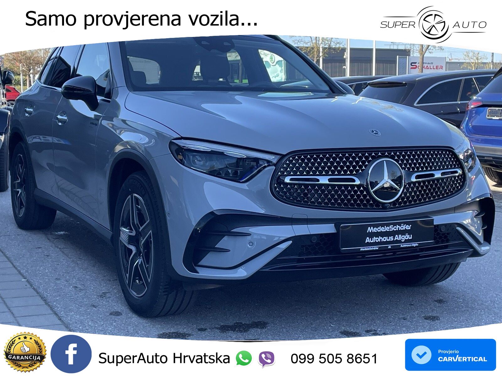 Mercedes GLC 450d (367 KS) 4MATIC 9G-TRONIC AMG ZRAČNI+ACC+GR SJED+KAM+PANO