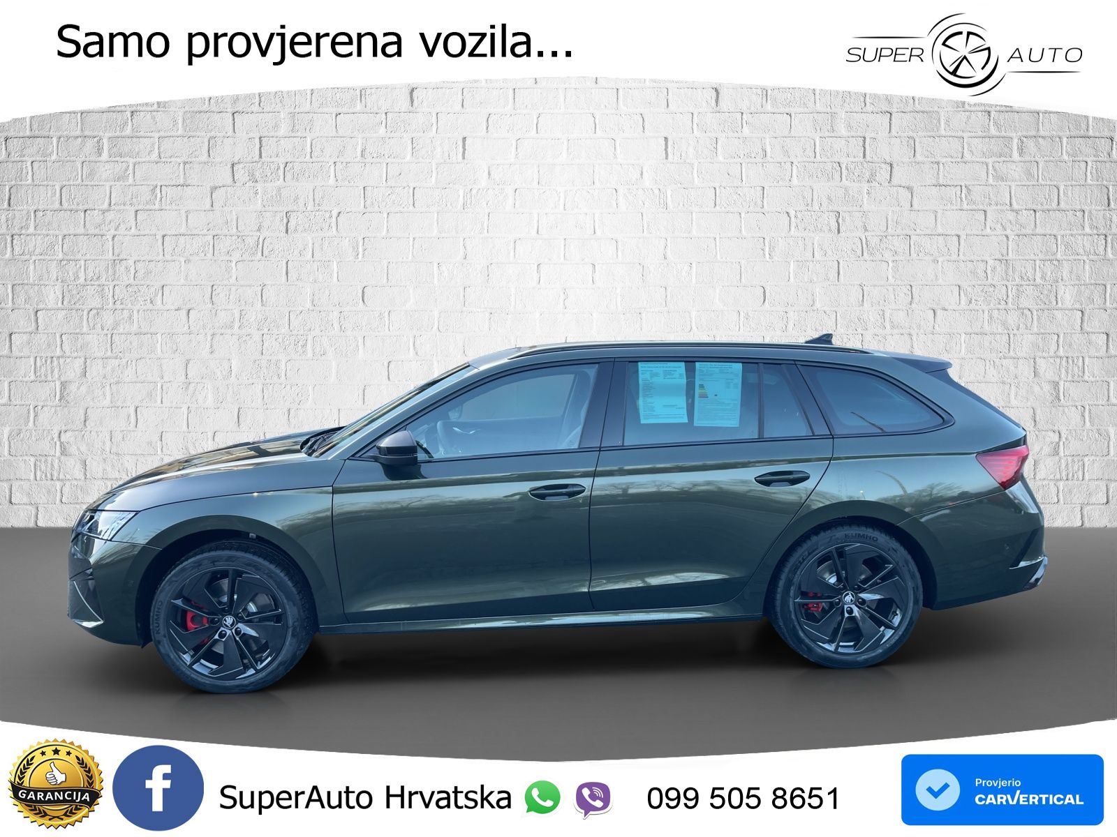 Škoda Octavia Combi RS 2.0 TSI (265 KS) DSG
