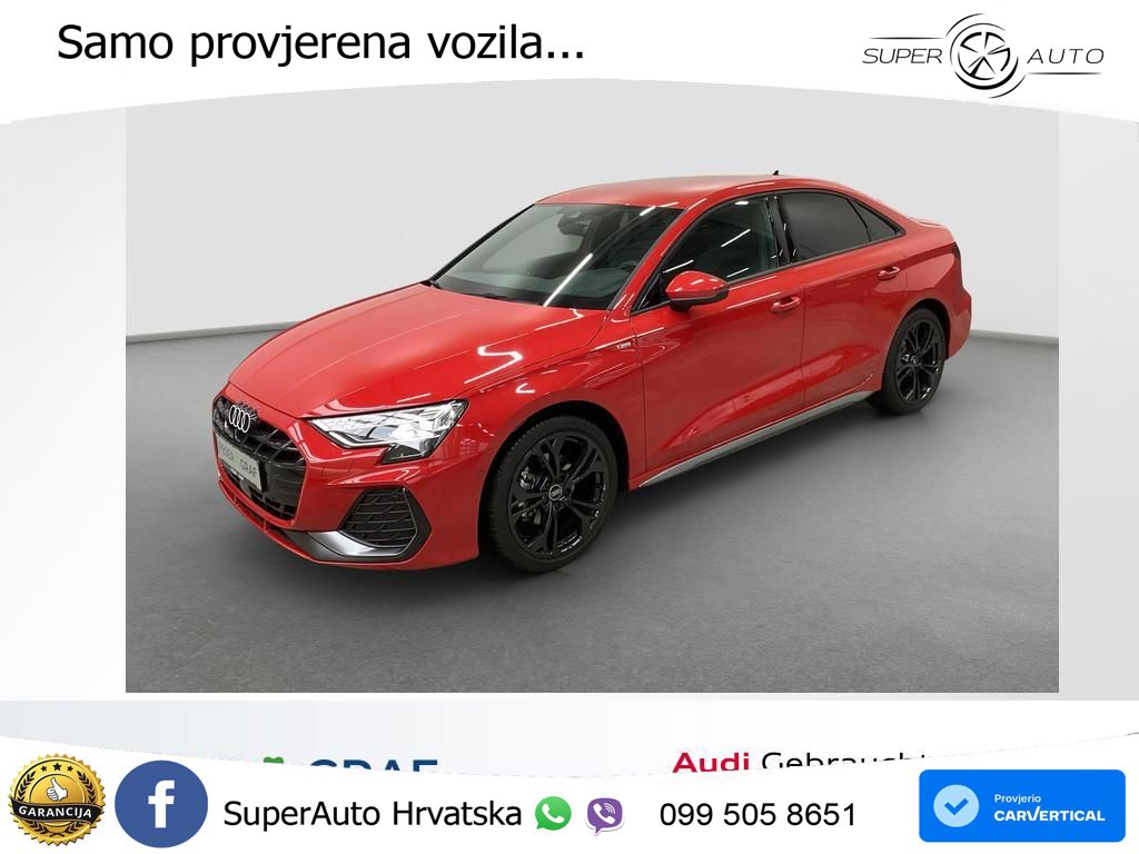 Audi A3 Limuzina 35 TFSI (150 KS) S tronic S line LED+GR SJED+ACC