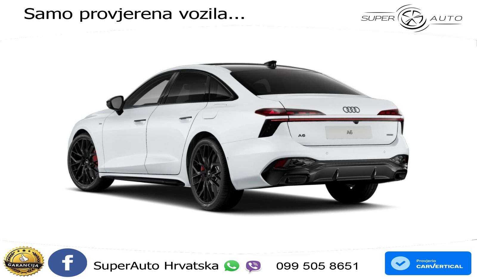 Audi A6 3.0 TFSI V6 (367 KS) quattro S tronic S line LED+GR SJED+ACC