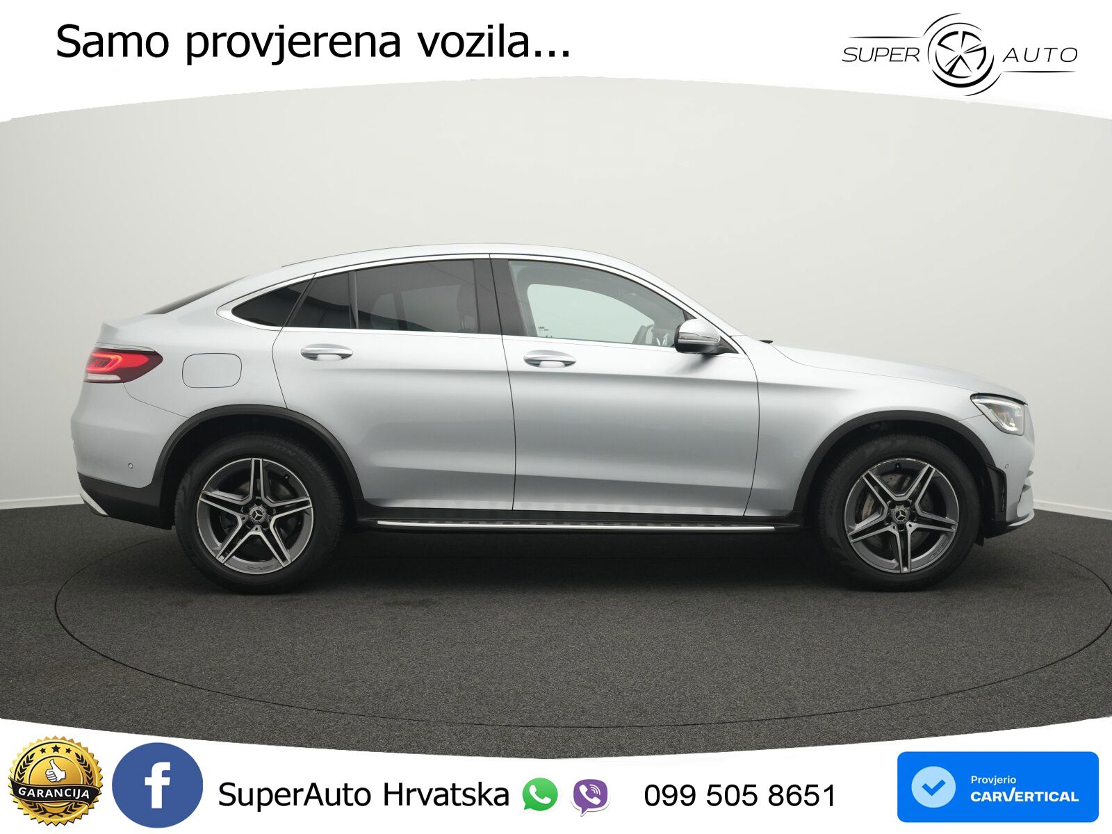 Mercedes GLC Coupe 200d (163 KS) 4MATIC G-TRONIC AMG LED+GR SJED+ACC